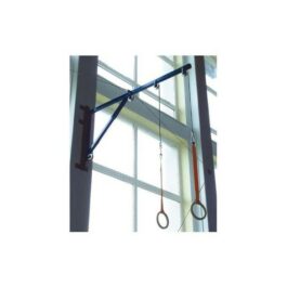Portique à anneaux mural repliable