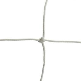 Filet de Football à 8 - La Paire, dimensions 6,00 x 2,10 ml, maille 120 mm Fil 4mm avec nœuds 80/200 noir