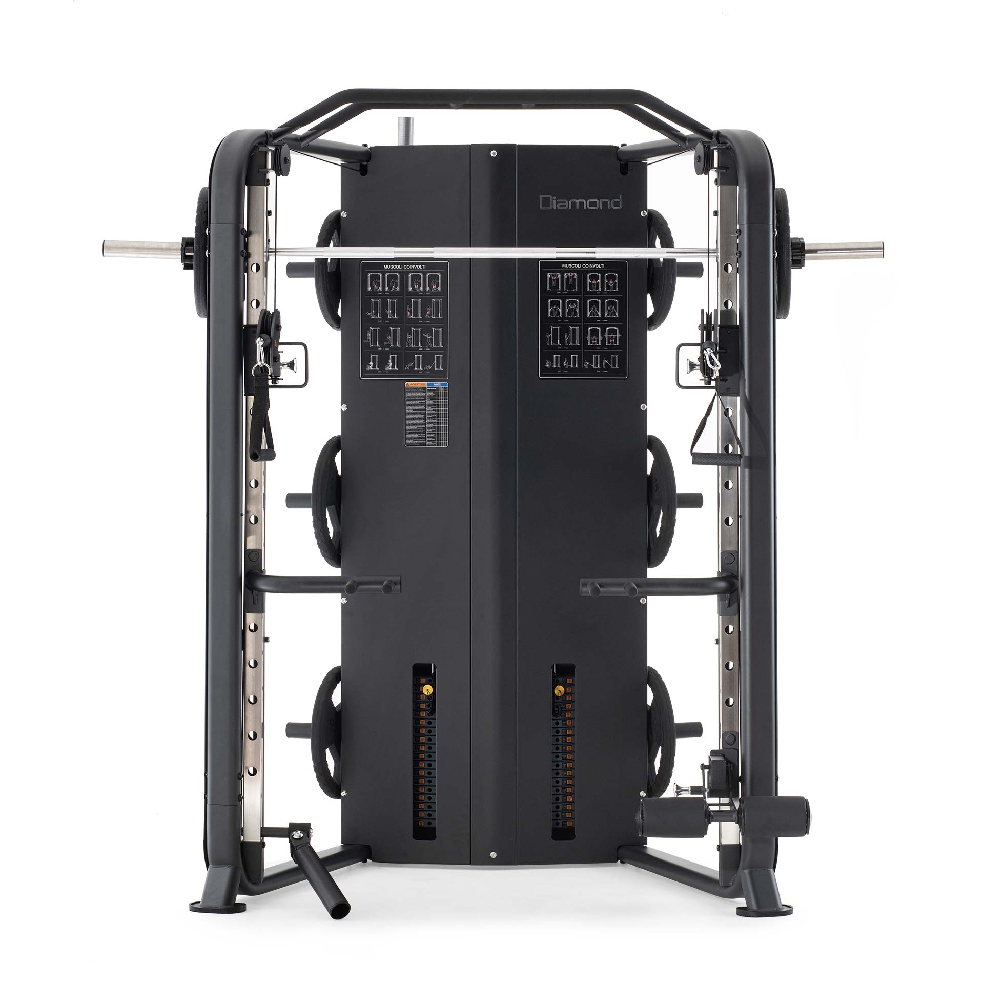 Multi-trainer à double poulie